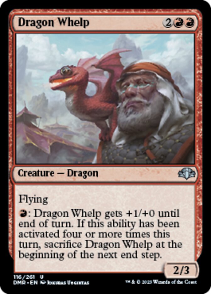 Dragon Whelp [Dominaria Remastered] | Exor Games New Glasgow