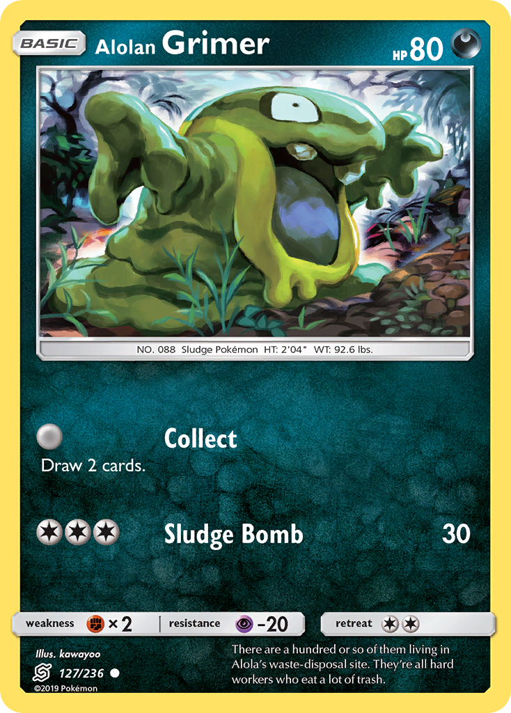 Alolan Grimer (127/236) [Sun & Moon: Unified Minds] | Exor Games New Glasgow