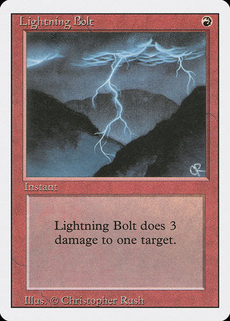 Lightning Bolt [Revised Edition] | Exor Games New Glasgow