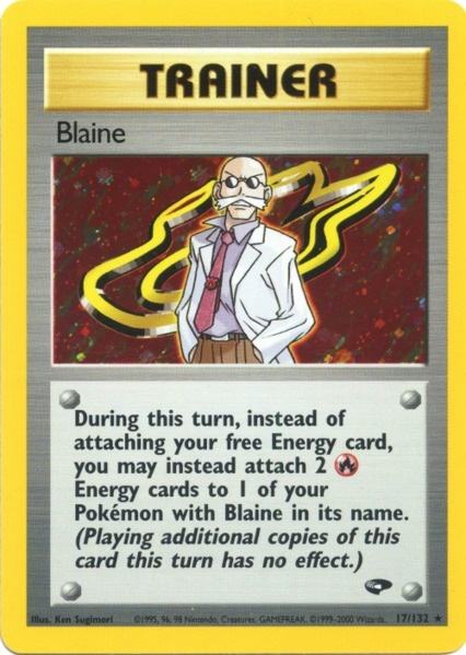 Blaine (17/132) [Gym Challenge Unlimited] | Exor Games New Glasgow