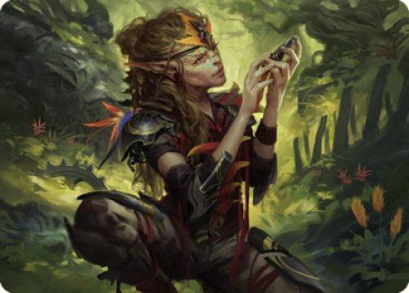 Meria, Scholar of Antiquity Art Card [Dominaria United Art Series] | Exor Games New Glasgow