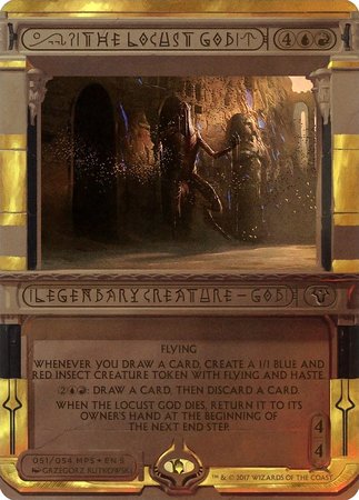 The Locust God [Amonkhet Invocations] | Exor Games New Glasgow