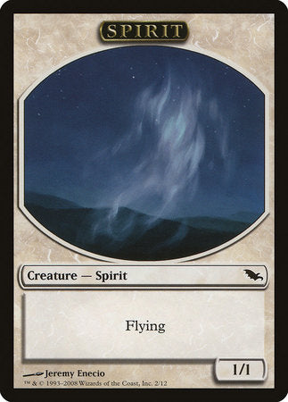 Spirit Token [Shadowmoor Tokens] | Exor Games New Glasgow