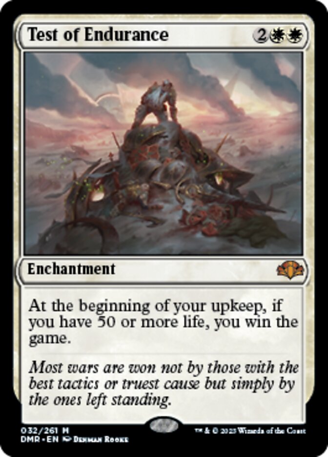 Test of Endurance [Dominaria Remastered] | Exor Games New Glasgow