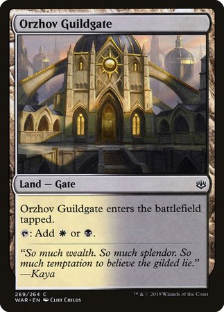 Orzhov Guildgate [War of the Spark] | Exor Games New Glasgow