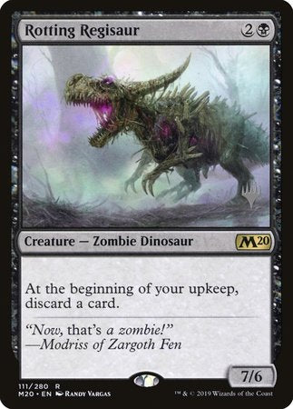 Rotting Regisaur [Core Set 2020 Promos] | Exor Games New Glasgow