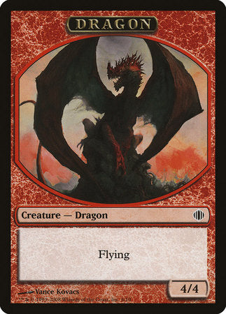 Dragon Token [Shards of Alara Tokens] | Exor Games New Glasgow