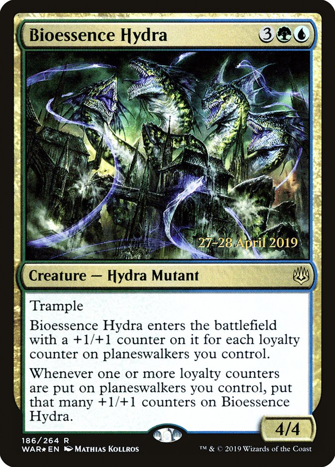 Bioessence Hydra  [War of the Spark Prerelease Promos] | Exor Games New Glasgow