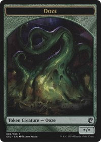 Ooze // Frog Lizard Token [Ravnica Allegiance: Guild Kits] | Exor Games New Glasgow