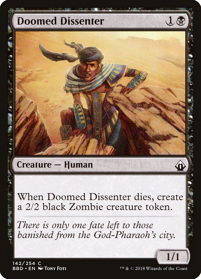 Doomed Dissenter [Battlebond] | Exor Games New Glasgow