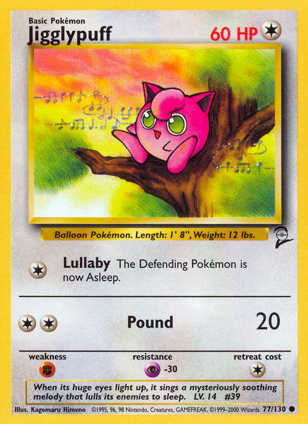 Jigglypuff (77/130) [Base Set 2] | Exor Games New Glasgow