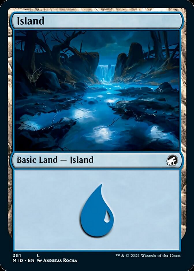 Island (381) [Innistrad: Midnight Hunt] | Exor Games New Glasgow