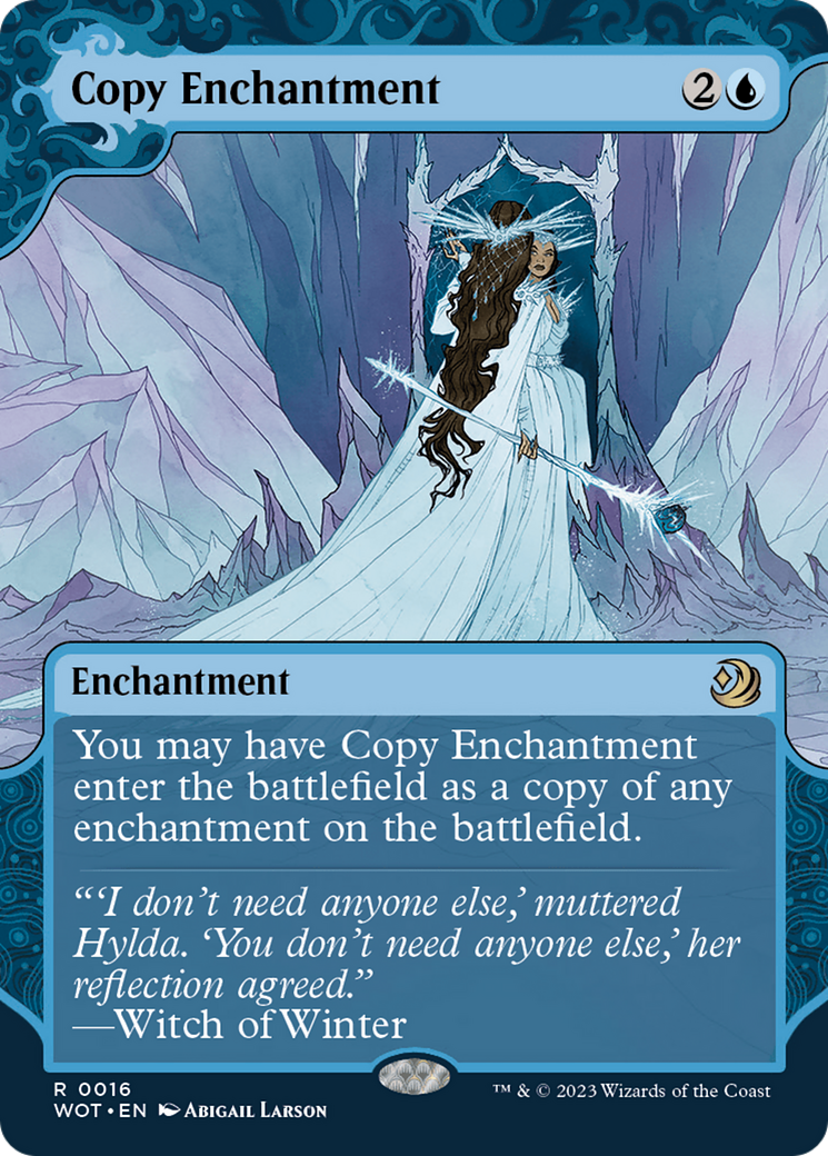 Copy Enchantment [Wilds of Eldraine: Enchanting Tales] | Exor Games New Glasgow