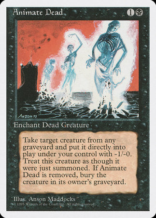 Animate Dead [Fourth Edition] | Exor Games New Glasgow