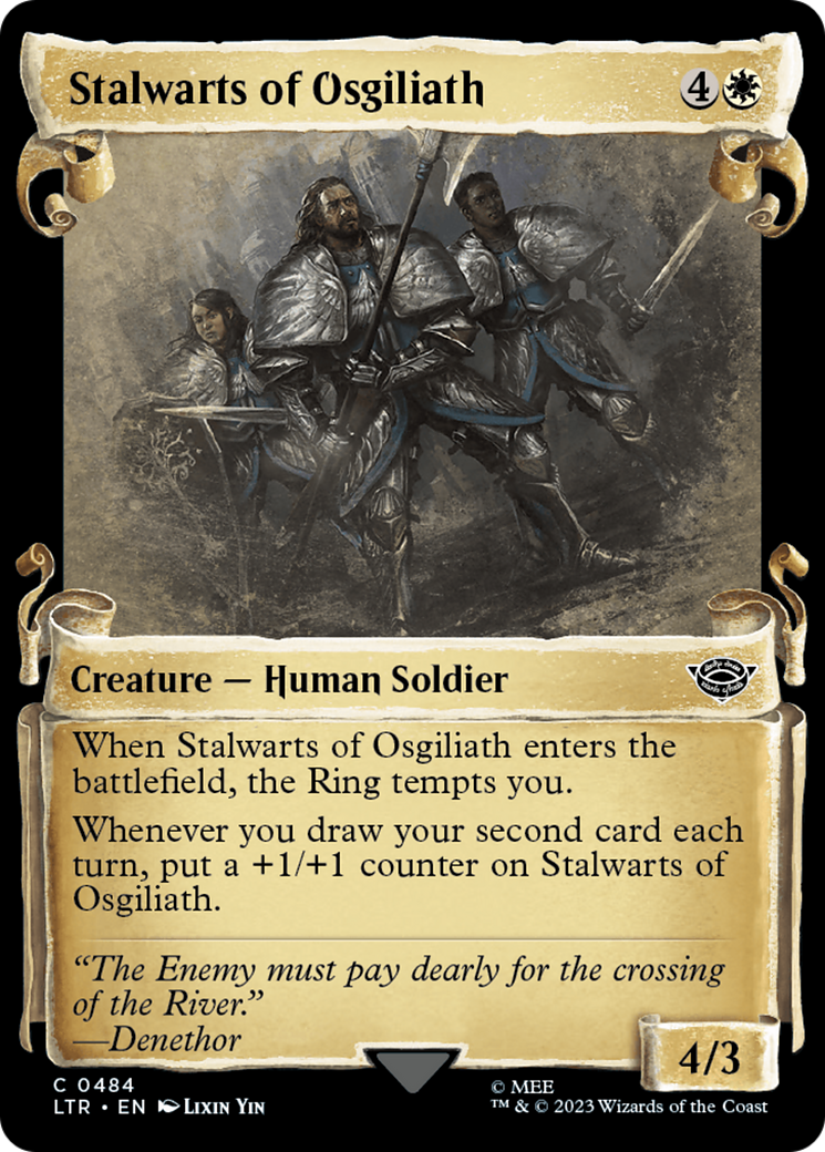 Stalwarts of Osgiliath [The Lord of the Rings: Tales of Middle-Earth Showcase Scrolls] | Exor Games New Glasgow