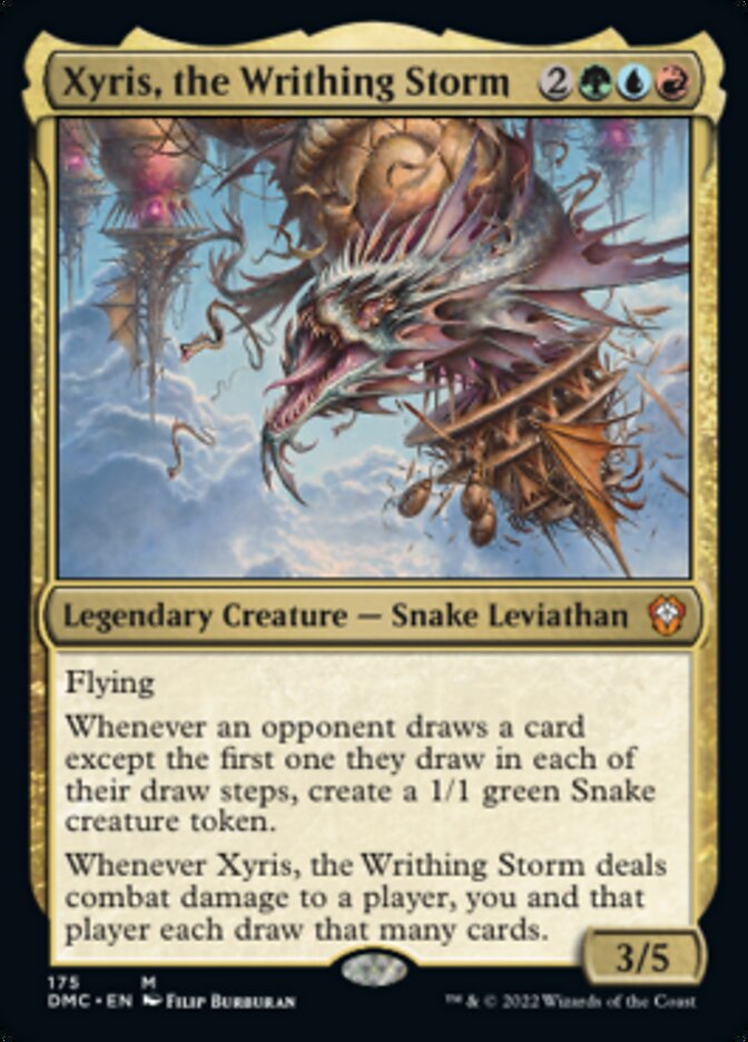 Xyris, the Writhing Storm [Dominaria United Commander] | Exor Games New Glasgow