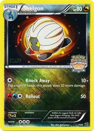 Shelgon (7/20) (Regional Championship Promo Staff) [Black & White: Dragon Vault] | Exor Games New Glasgow