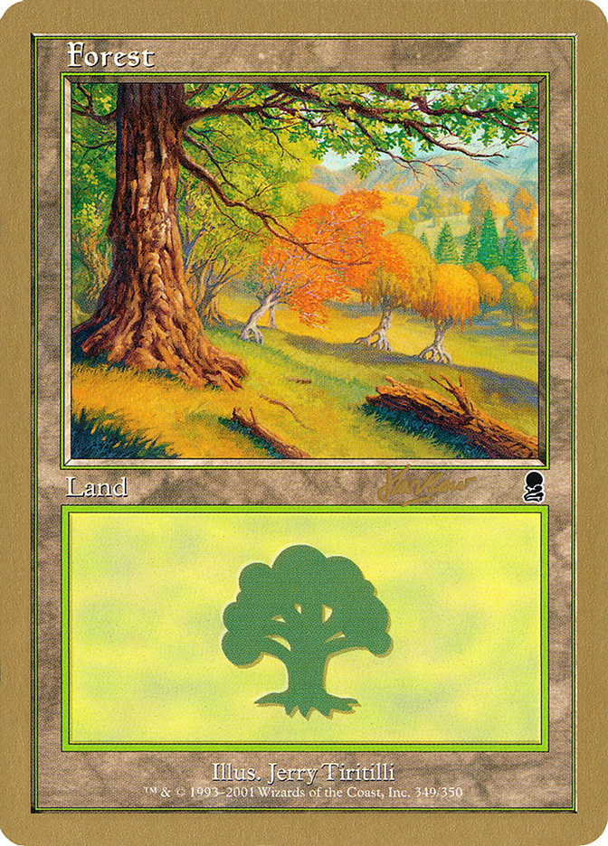 Forest (shh349) (Sim Han How) [World Championship Decks 2002] | Exor Games New Glasgow