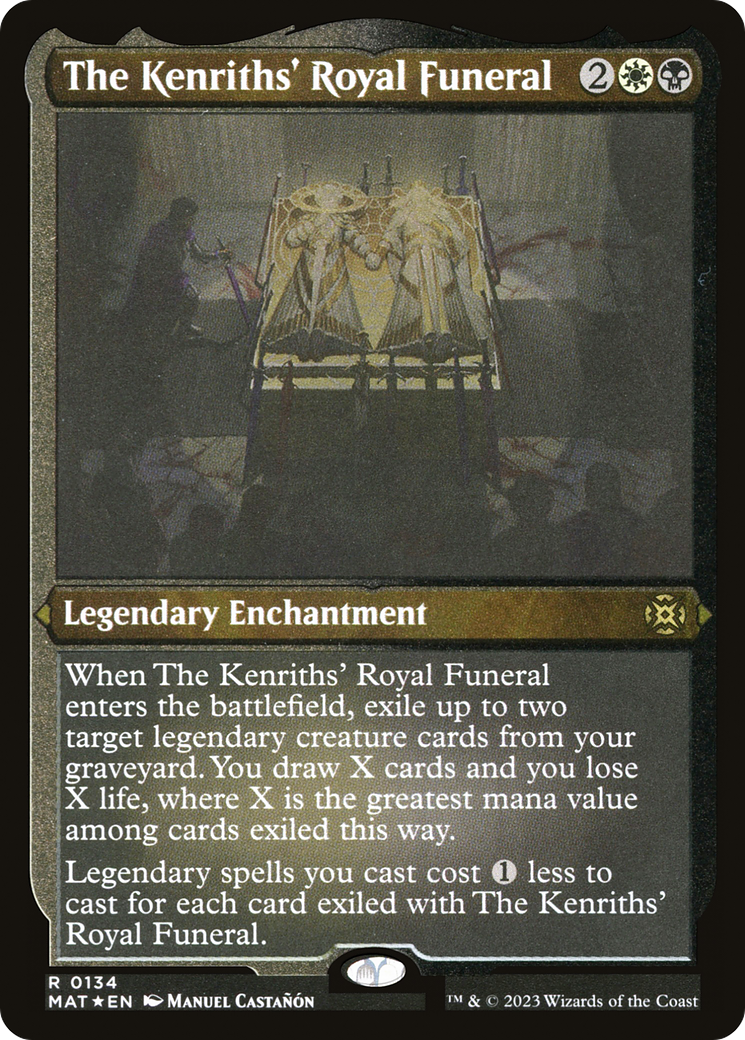 The Kenriths' Royal Funeral (Foil Etched) [March of the Machine: The Aftermath] | Exor Games New Glasgow