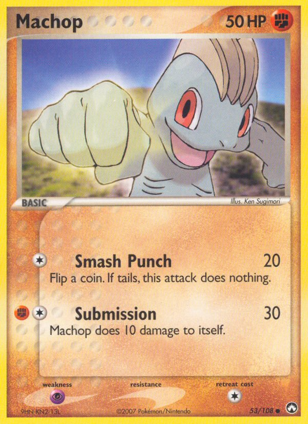 Machop (53/108) [EX: Power Keepers] | Exor Games New Glasgow