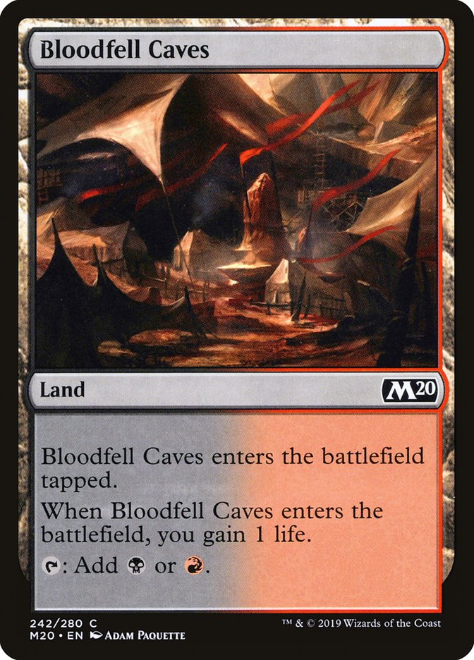 Bloodfell Caves [Core Set 2020] | Exor Games New Glasgow