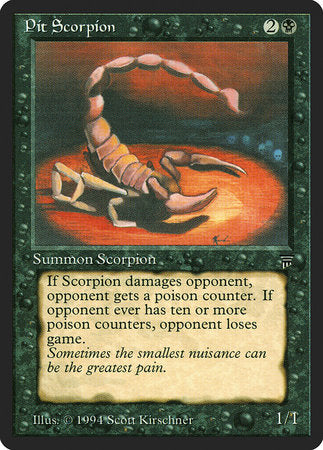 Pit Scorpion [Legends] | Exor Games New Glasgow