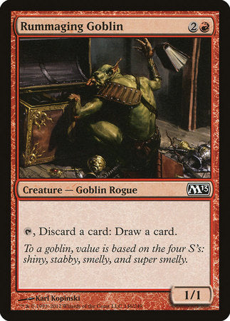 Rummaging Goblin [Magic 2013] | Exor Games New Glasgow