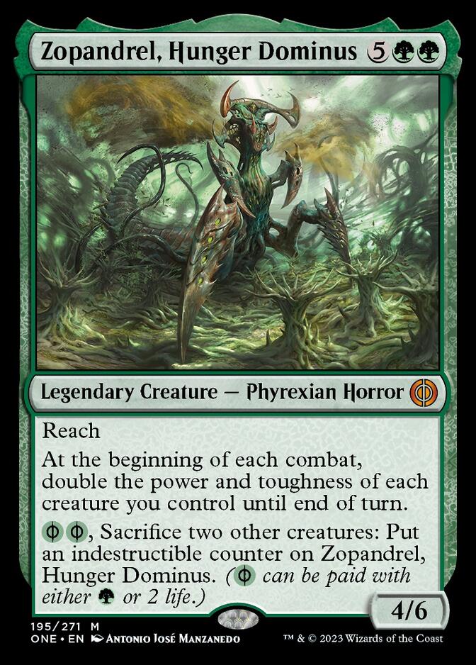 Zopandrel, Hunger Dominus [Phyrexia: All Will Be One] | Exor Games New Glasgow