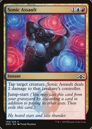 Sonic Assault [Guilds of Ravnica] | Exor Games New Glasgow