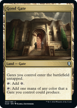 Gond Gate [Commander Legends: Battle for Baldur's Gate] | Exor Games New Glasgow