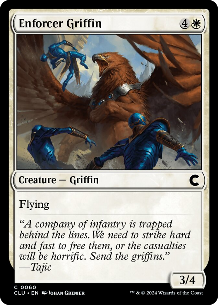 Enforcer Griffin [Ravnica: Clue Edition] | Exor Games New Glasgow