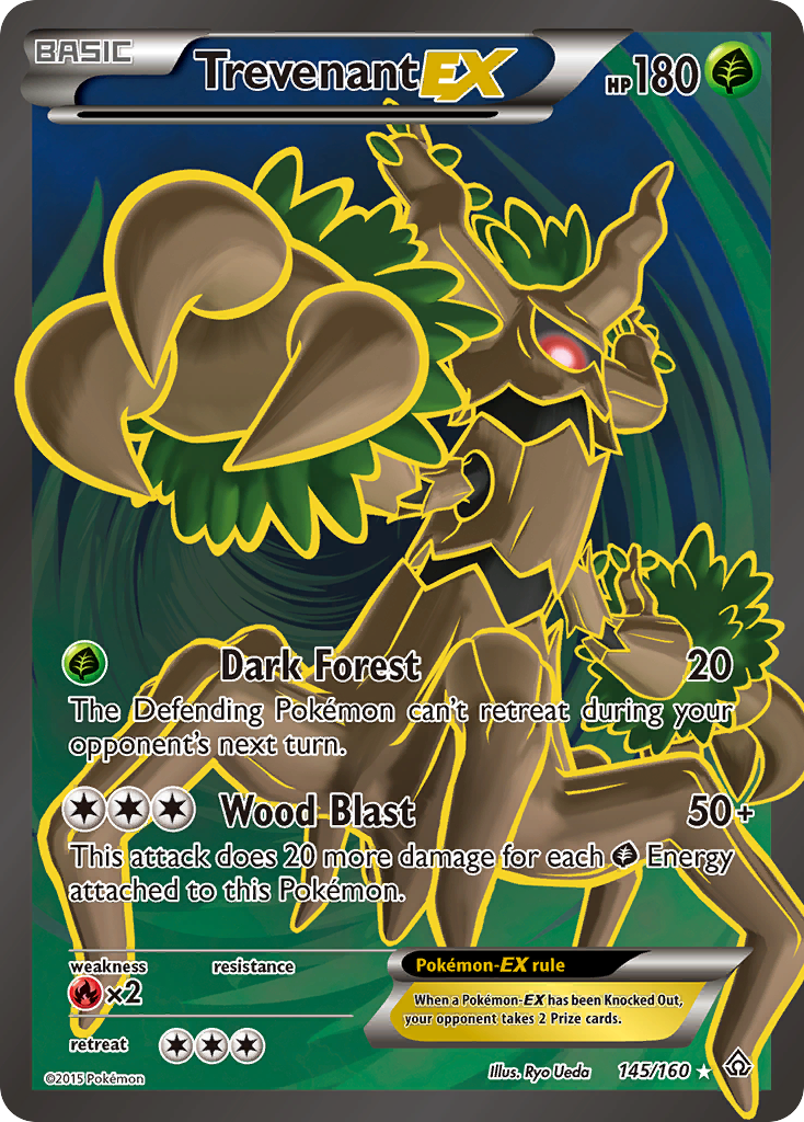 Trevenant EX (145/160) [XY: Primal Clash] | Exor Games New Glasgow