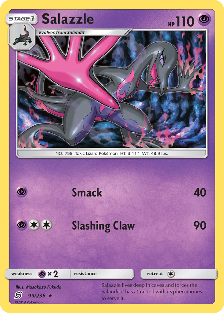 Salazzle (99/236) [Sun & Moon: Unified Minds] | Exor Games New Glasgow