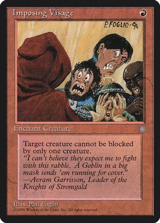 Imposing Visage [Ice Age] | Exor Games New Glasgow