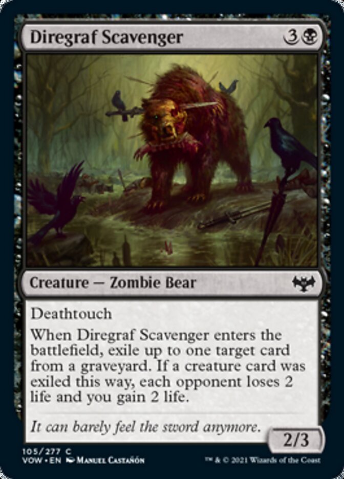 Diregraf Scavenger [Innistrad: Crimson Vow] | Exor Games New Glasgow