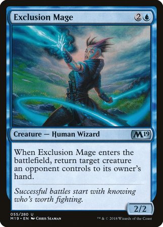Exclusion Mage [Core Set 2019] | Exor Games New Glasgow
