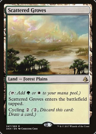 Scattered Groves [Amonkhet] | Exor Games New Glasgow