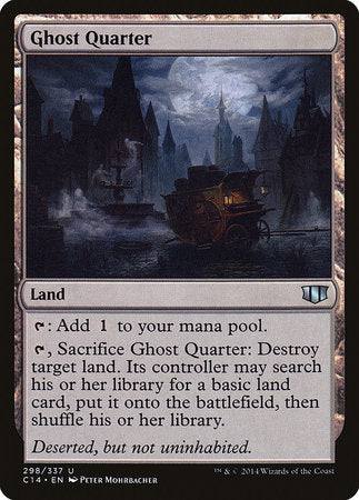 Ghost Quarter [Commander 2014] | Exor Games New Glasgow