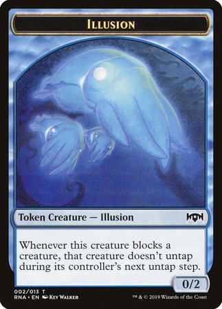 Illusion Token [Ravnica Allegiance Tokens] | Exor Games New Glasgow