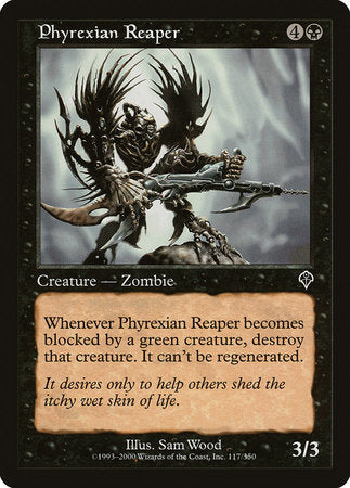 Phyrexian Reaper [Invasion] | Exor Games New Glasgow