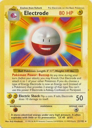 Electrode (21/102) [Base Set Shadowless Unlimited] | Exor Games New Glasgow