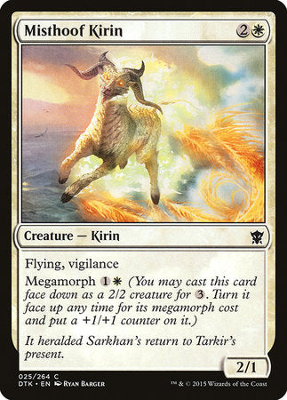 Misthoof Kirin [Dragons of Tarkir] | Exor Games New Glasgow
