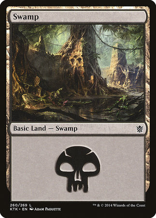 Swamp (260) [Khans of Tarkir] | Exor Games New Glasgow