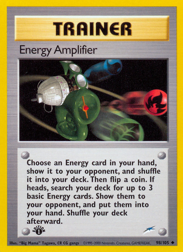 Energy Amplifier (98/105) [Neo Destiny 1st Edition] | Exor Games New Glasgow