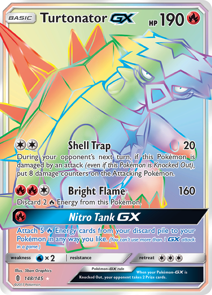 Turtonator GX (148/145) [Sun & Moon: Guardians Rising] | Exor Games New Glasgow