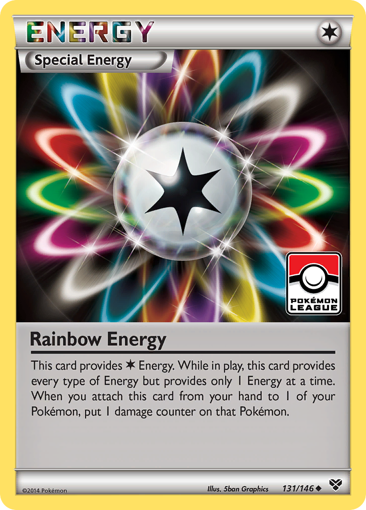 Rainbow Energy (131/146) [XY: Base Set] | Exor Games New Glasgow