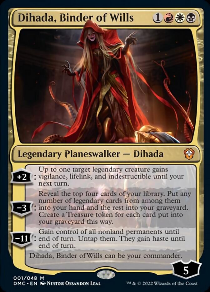 Dihada, Binder of Wills [Dominaria United Commander] | Exor Games New Glasgow