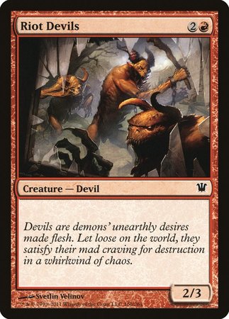 Riot Devils [Innistrad] | Exor Games New Glasgow