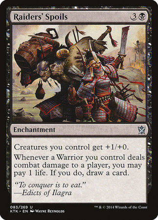 Raiders' Spoils [Khans of Tarkir] | Exor Games New Glasgow