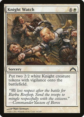 Knight Watch [Gatecrash] | Exor Games New Glasgow